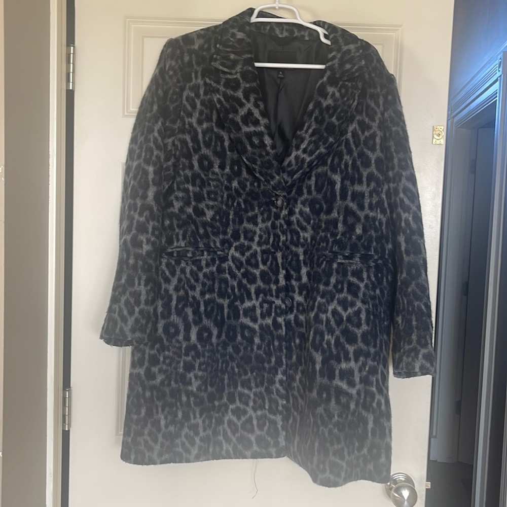 Banana Republic leopard coat